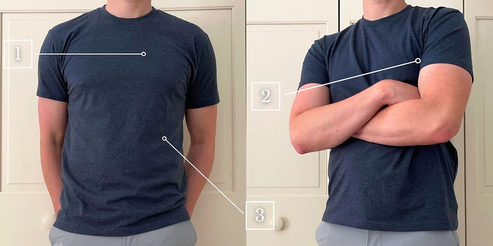 The Underwear Review testing the Fresh Clean Threads T-Shirt.