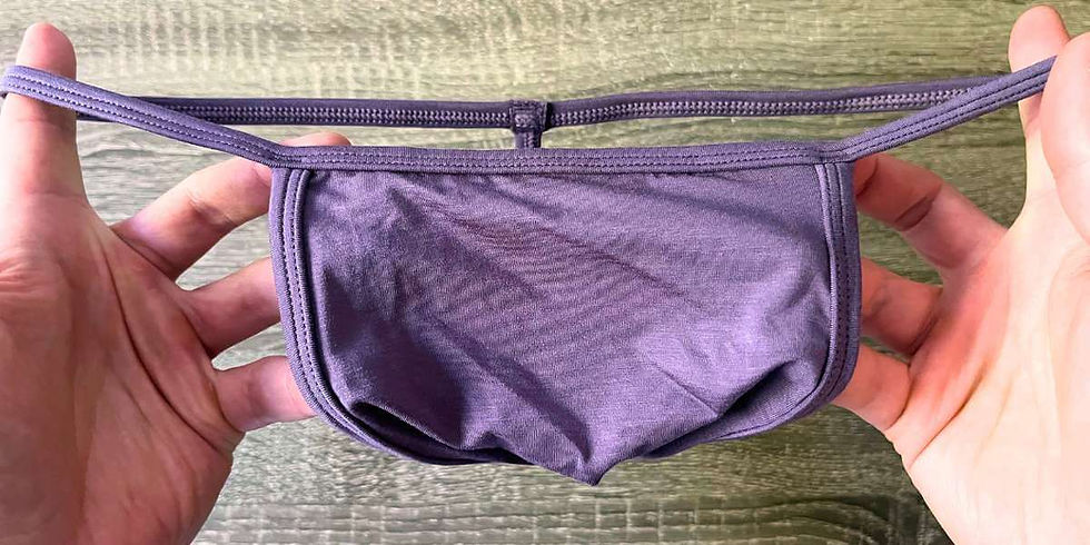 The Underwear Review testing the Jack Adams Unbound Micro Modal Comfort Pouch Thong.