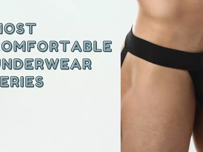 Man wearing comfortable jockstrap underwear.