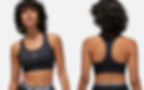 Athlete wearing Jordan Sport Sports Bra.