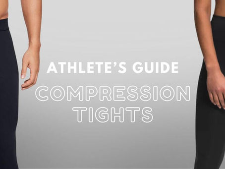 Athletes wearing compression tights.