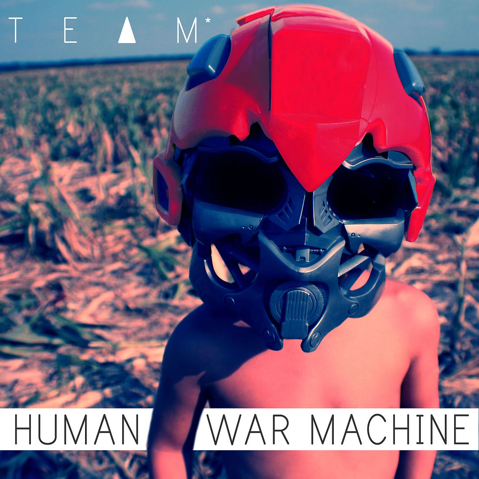 HUMAN WAR MACHINE - single artwork