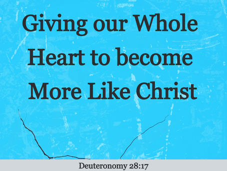 His Word for Today: Book of Deuteronomy 28:17