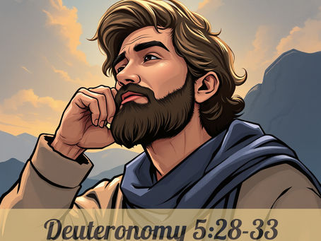 His Word for Today: Book of Deuteronomy 5:28-33