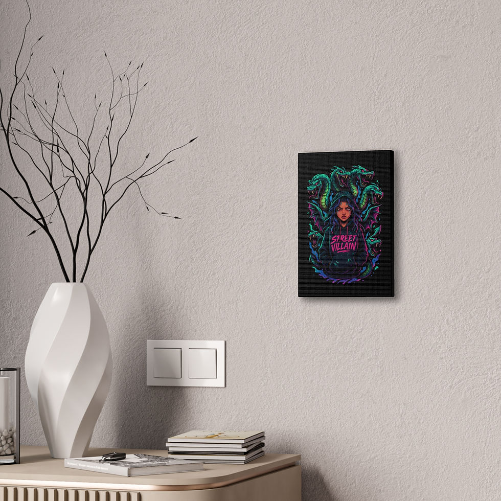 Thumbnail: Seraphine Coilz Canvas Stretched