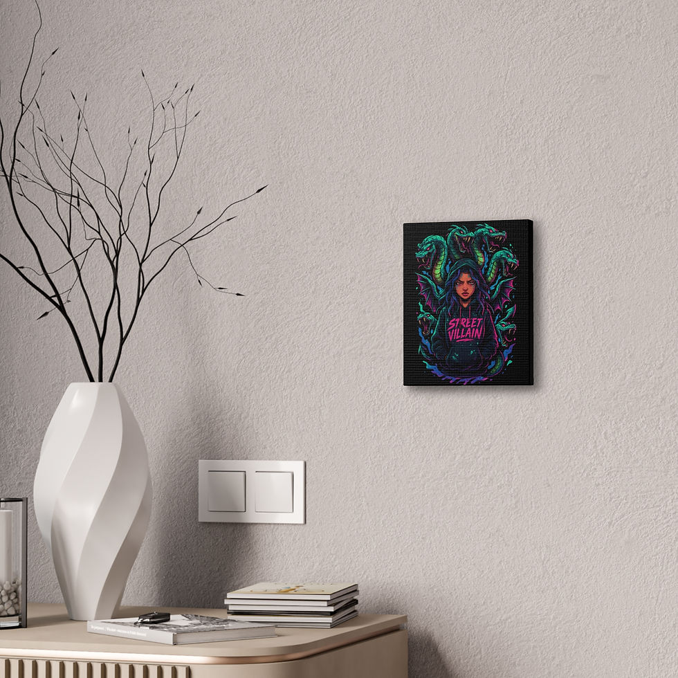 Thumbnail: Seraphine Coilz Canvas Stretched