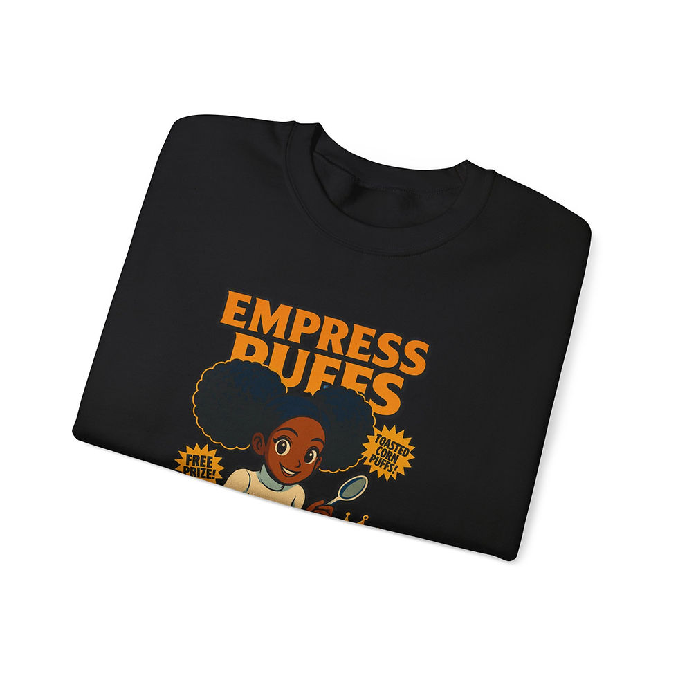 Thumbnail: Empress Puffs Sweatshirt — Golden Empress