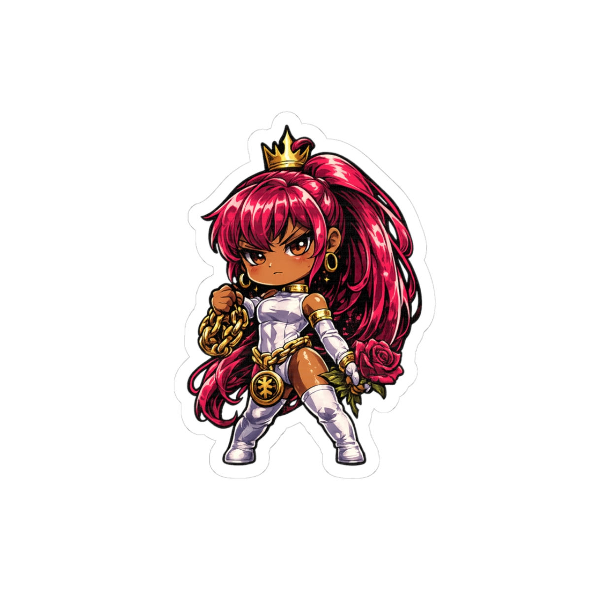 The Rose Queen Stickers