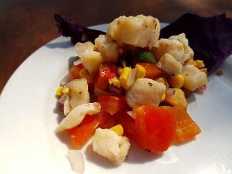 Recipe: Fresh Caught Ceviche with Corn Salsa
