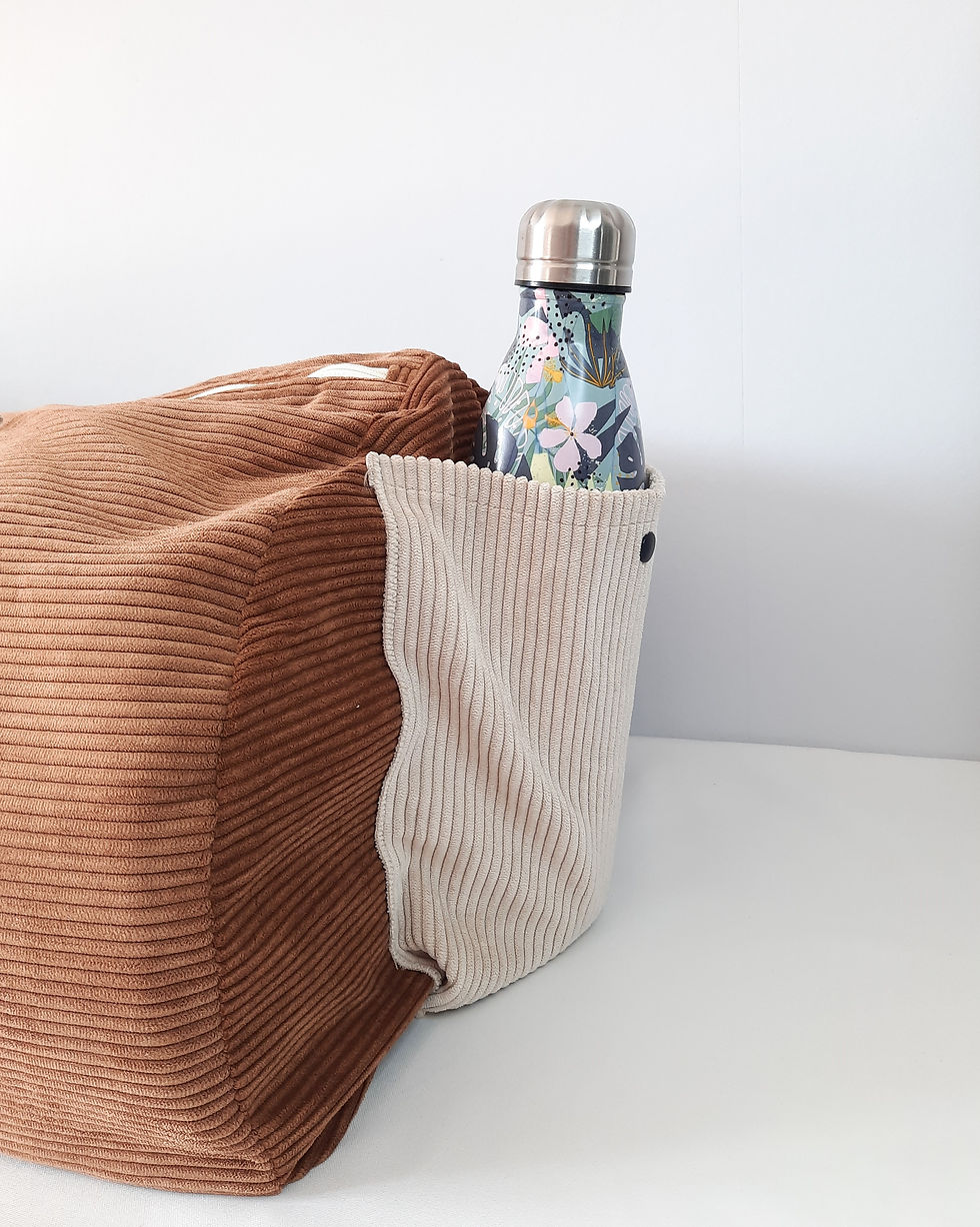 Miniature : Sac de Yoga Velours - CHOCOLAT