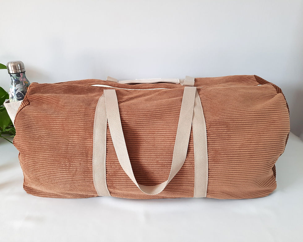 Miniature : Sac de Yoga Velours - CHOCOLAT