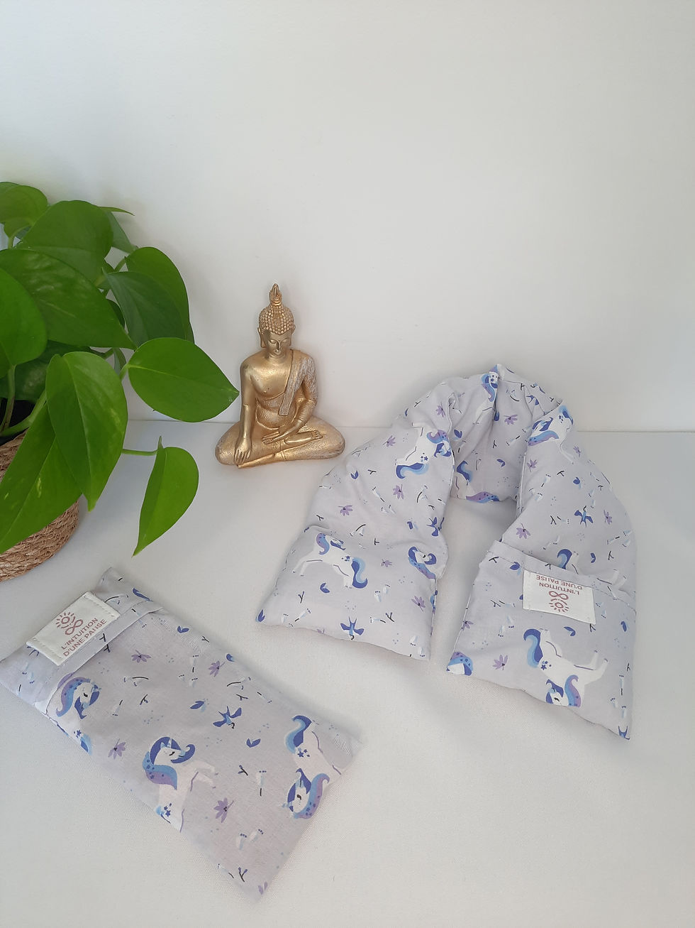 Miniature : DUO eye pillox et Bouillotte longue Licorne