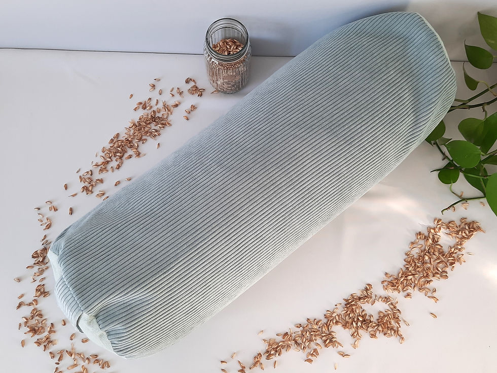 Miniature : Bolster douceur incarnée céladon