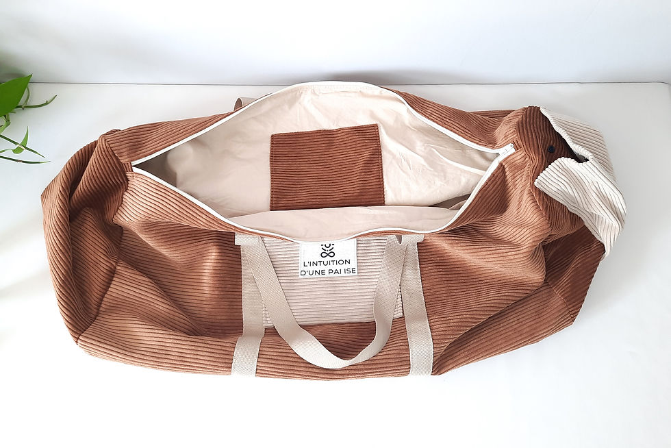 Miniature : Sac de Yoga Velours - CHOCOLAT