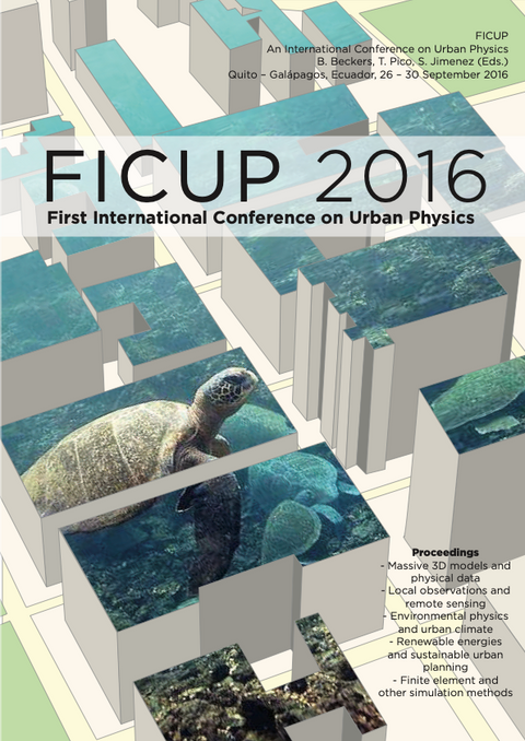 FICUP
First International Conference on Urban Physics
Quito, September 2016
To evaluate the sustainability of urban planning projects through an LCA approach: example of application of the NEST tool and requirements for its use in the context of Ecuador and Latin America.
Nicolas Salmon, Grace Yepez, Marc Lotteau.