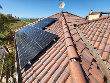 Pannelli solari fotovoltaici _ Impianto fotovoltaico di Lamoro costruzioni _ impresa edile