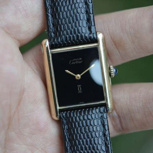 Must de Cartier Tank Vermeil Manual 