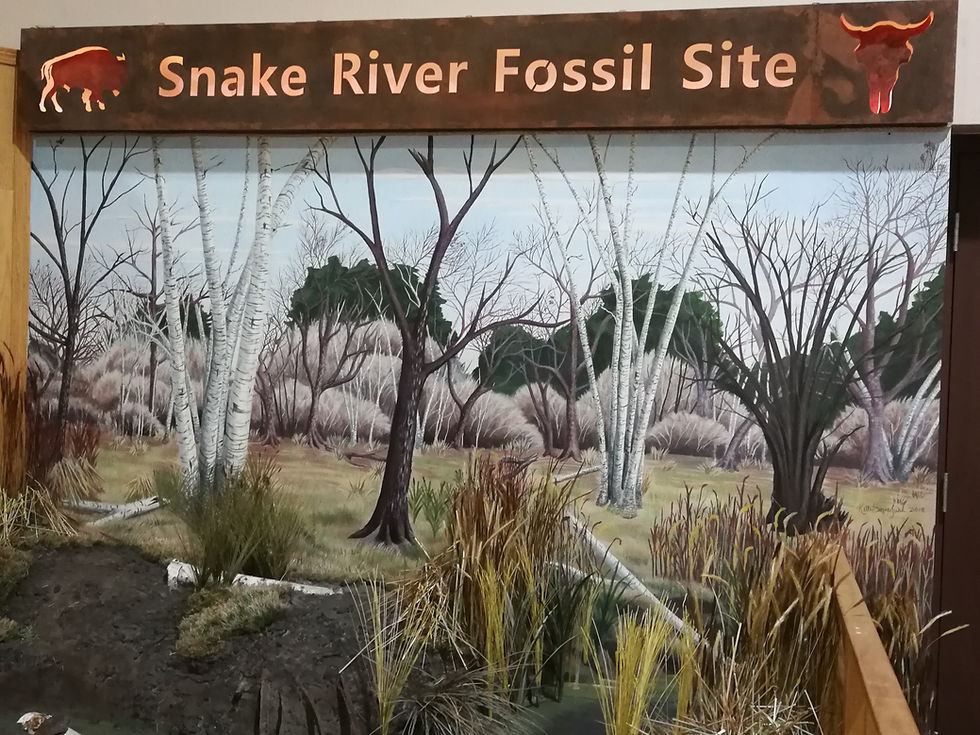 SnakeRiverExhibit MetalSign