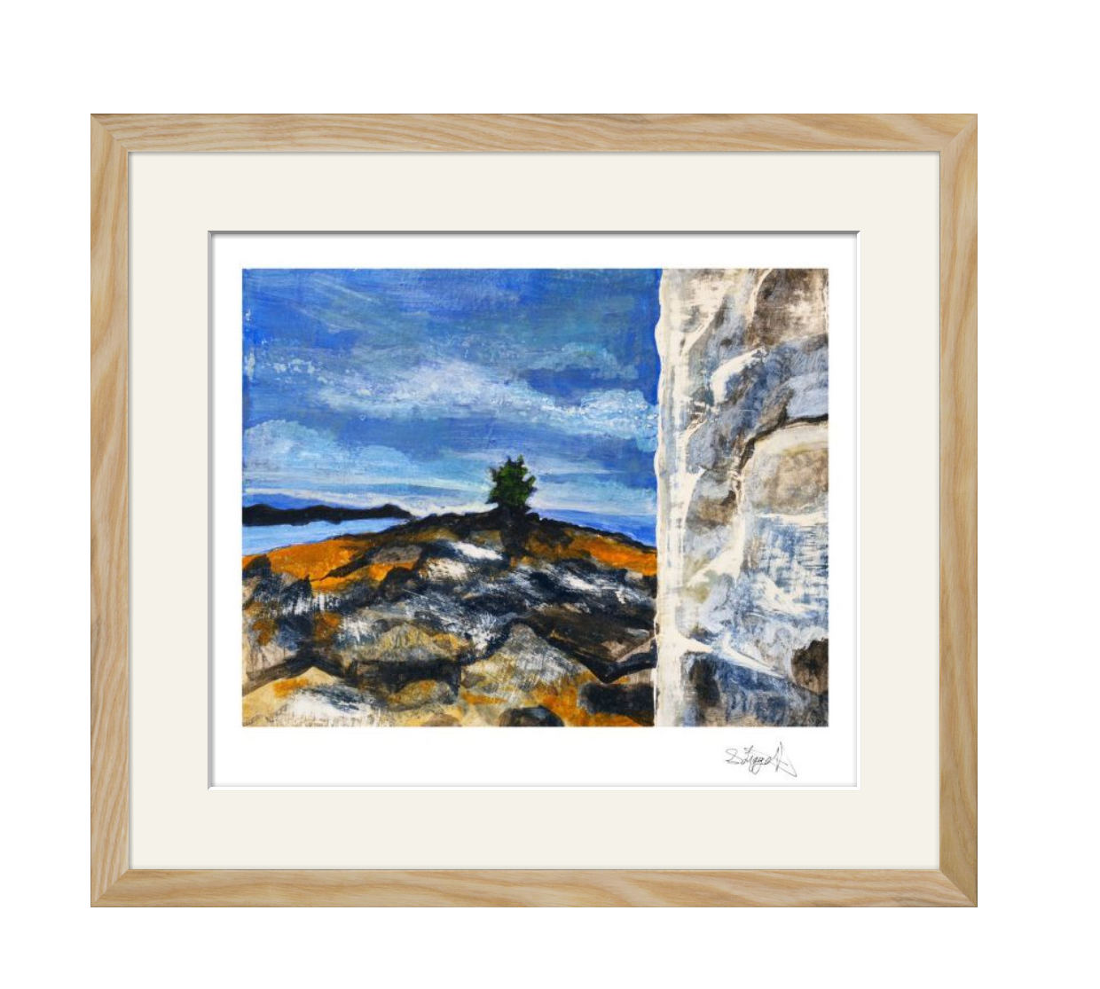 "Above Skala Eressos Beach I"