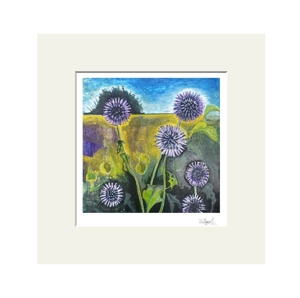 Thumbnail: "Echinops for the Bees"