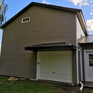 Rénovation de garage – Revêtement en vinyle