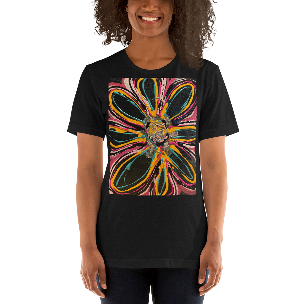 Bethany Blue Unisex T-shirt (NIGHT FLOWER)