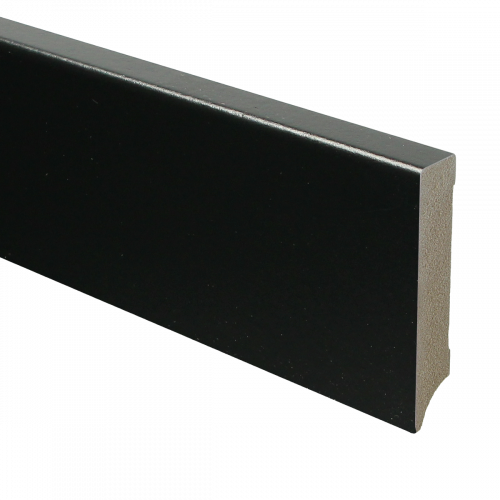 MDF MODERNE PLINT 90X18 VOORGELAKT RAL 9005