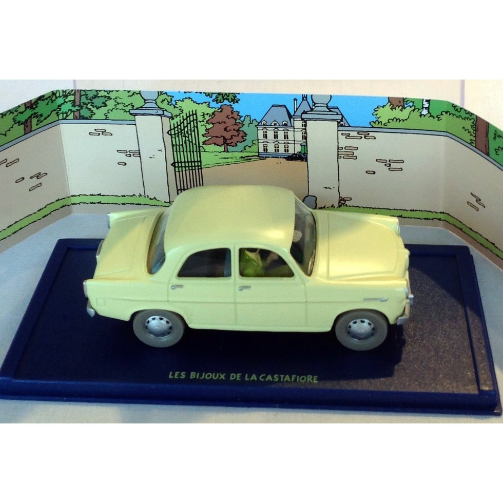 Tintin voiture Atlas No 52 - L'Alfa roméo - Les bijoux de la Castafiore-980x980