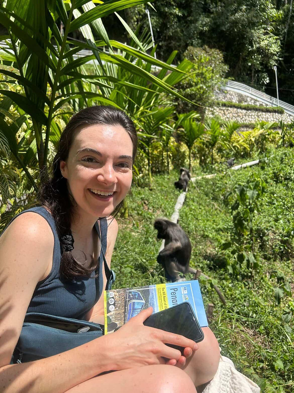 My first time on Penang Hill, I was remarkably lucky — a family of dusky monkeys came to enjoy lunch right next to me, as unbothered by me as I was by them. Even the monkeys here know how to coexist.