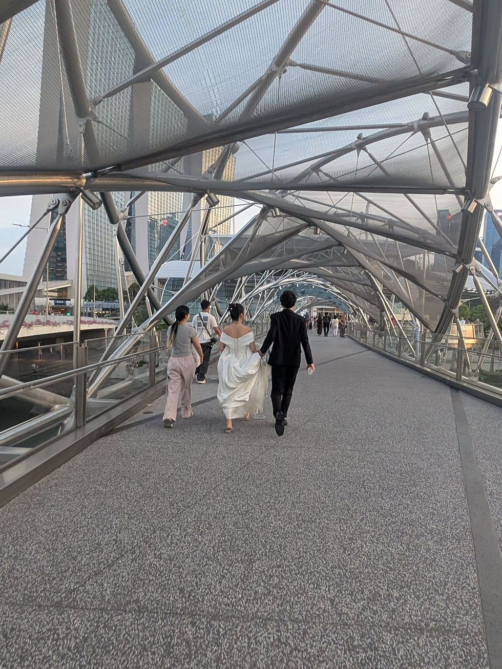 Congratulations to the happy couple, whoever you are
