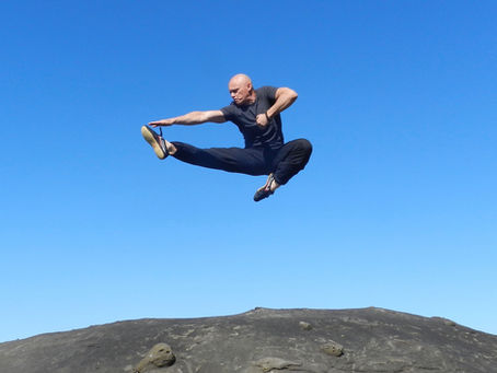 Shifu Darrin, at 51 yrs after 5 years Shaolin training.