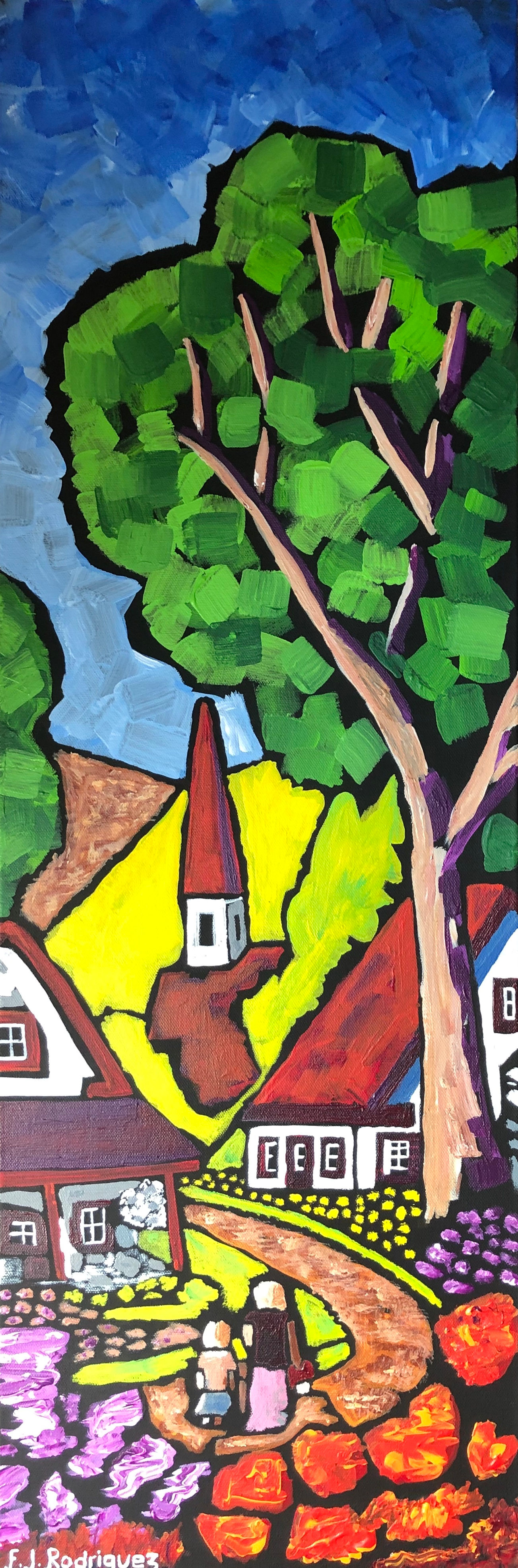 Un clocher, quelque part