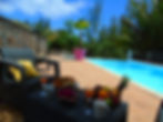 Piscine à débordement