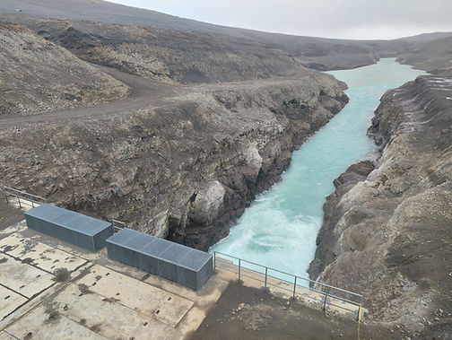 Vatnsfellsskurður eftirlit með jarðvinnu og steypuvinnu