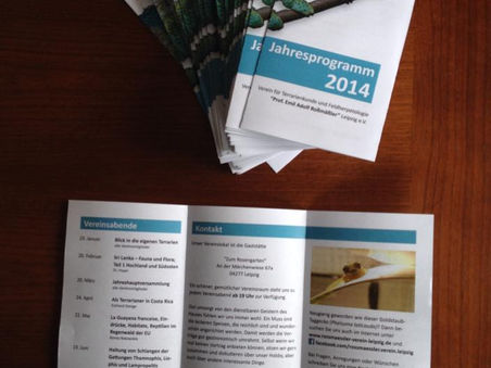 unser neues Jahresprogramm