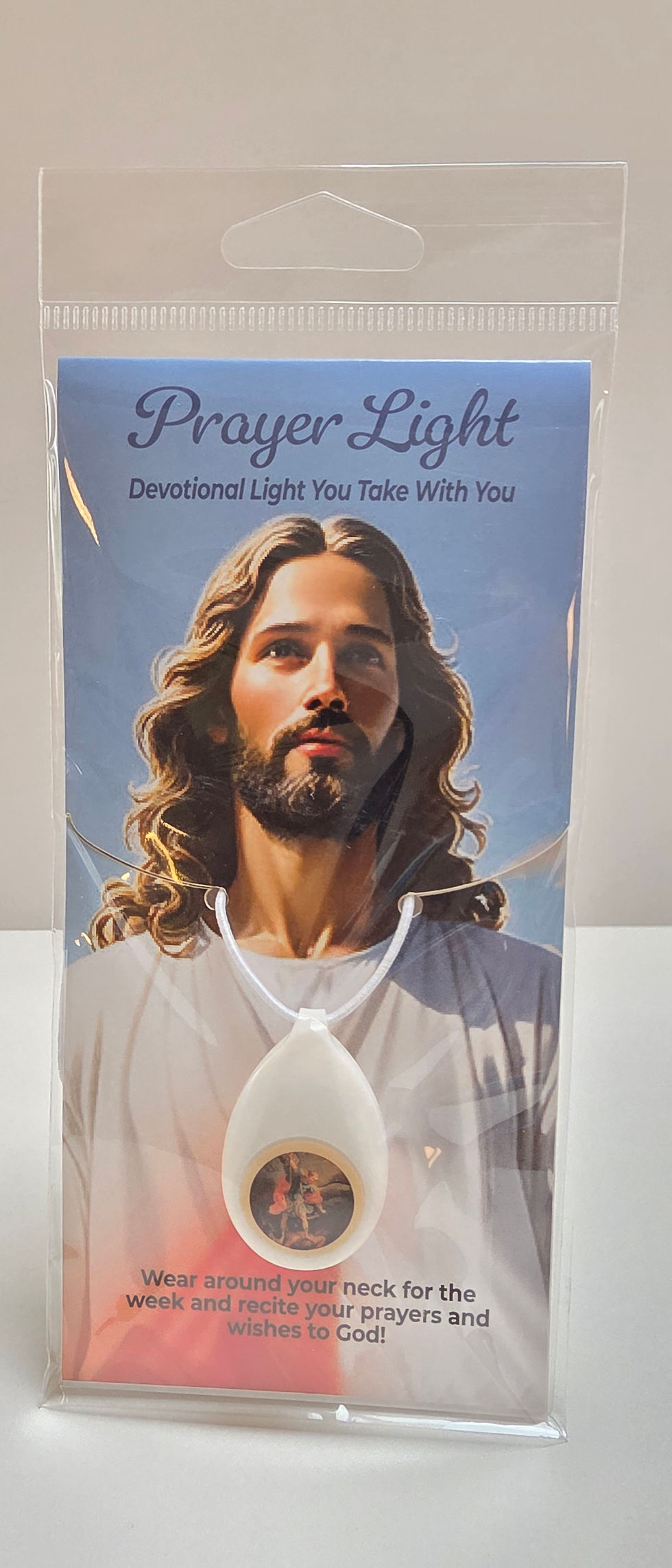 Thumbnail: St Michael (White LED Light)