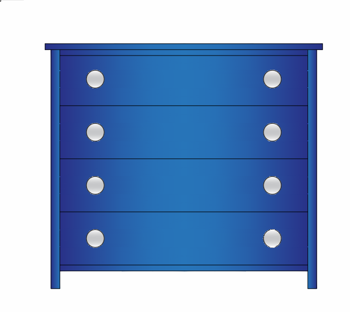 CAD Elevation Furniture Rendering
