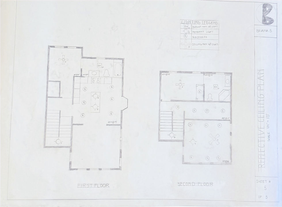 Reflective Ceiling Plan