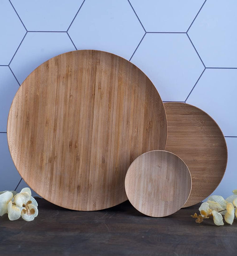 Marrom
Dimensões do produto: 0.28 X 0.35 X 0.3
Marca do produto: Lyor
Cor do produto: Marrom
Prato de Bambu Verona 18cm - Lyor