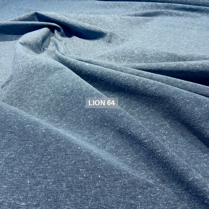 Miniatura: TECIDO PARA SOFÁ LONA LION 64 AZUL