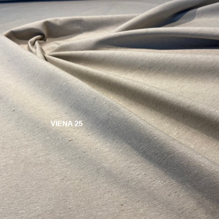 Miniatura: TECIDO PARA SOFÁ JACQUARD VIENA 25 NATURAL