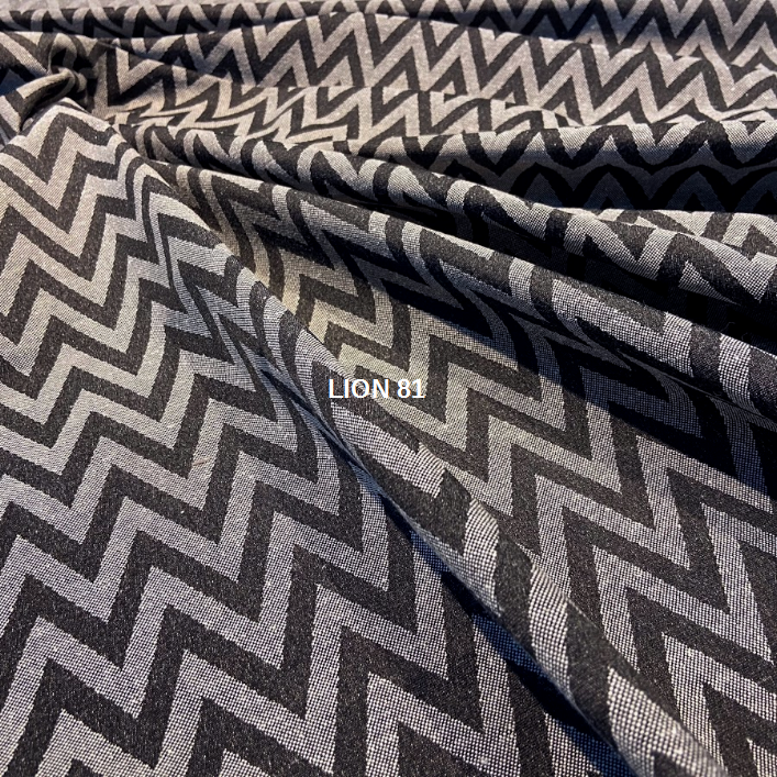 Miniatura: TECIDO PARA SOFÁ LONA LION 81 PRETO