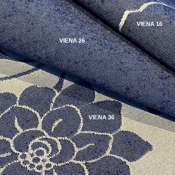 Miniatura: TECIDO PARA SOFÁ JACQUARD VIENA 36 JEANS