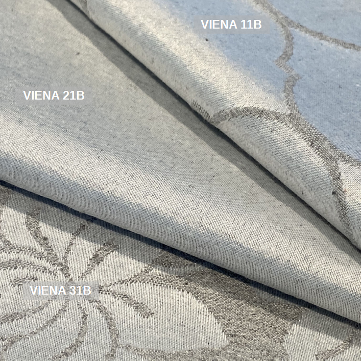 Miniatura: TECIDO PARA SOFÁ JACQUARD VIENA 31B PRATA