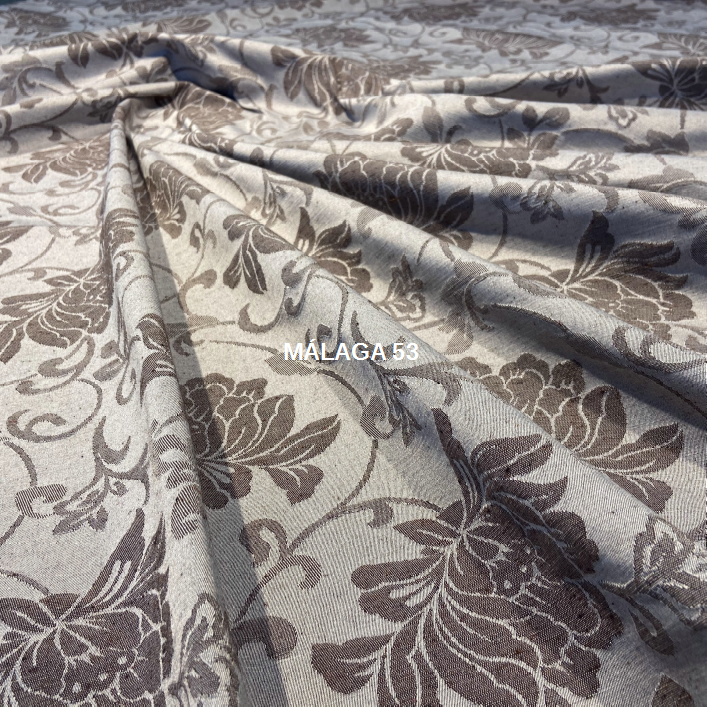 Miniatura: TECIDO PARA SOFÁ JACQUARD MALAGA 53 CINZA