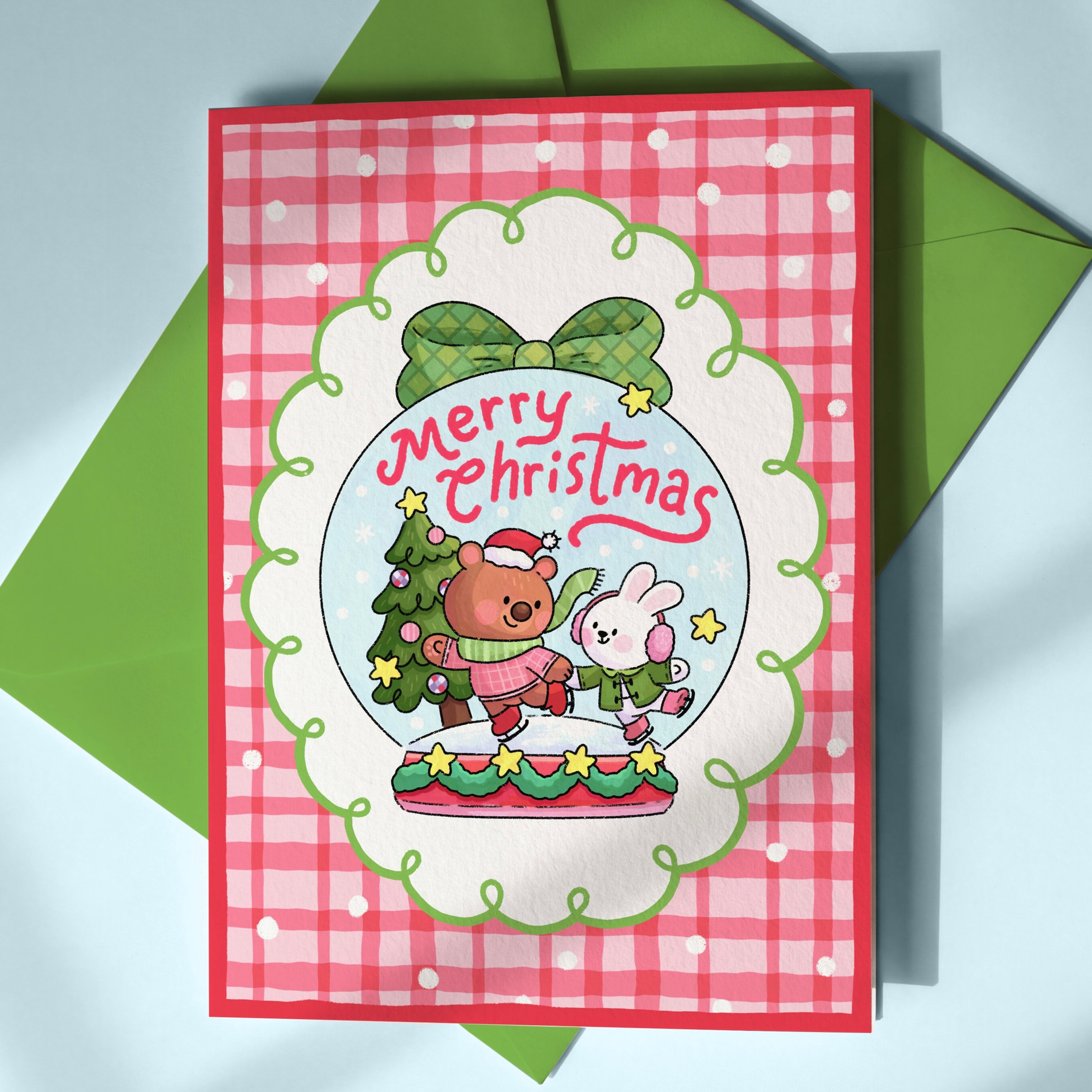Merry Christmas Card | Wildwood Friends | A6
