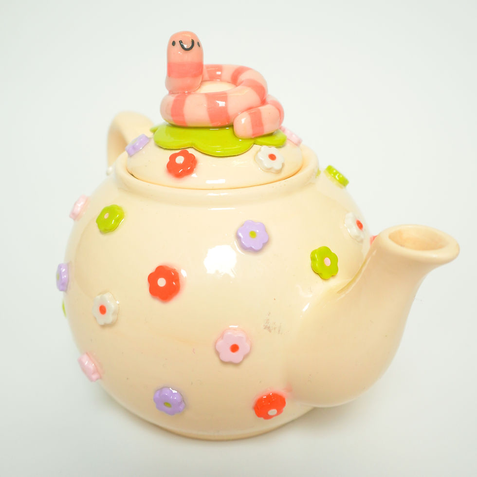 Thumbnail: Decorative Worm TeaPot