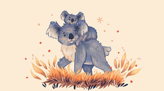 Australia Fire Relief Koala Print