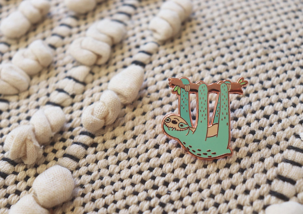 Thumbnail: Sloth Enamel Pin