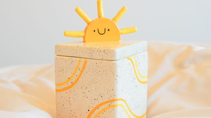 Sunshine - Decorative Jar